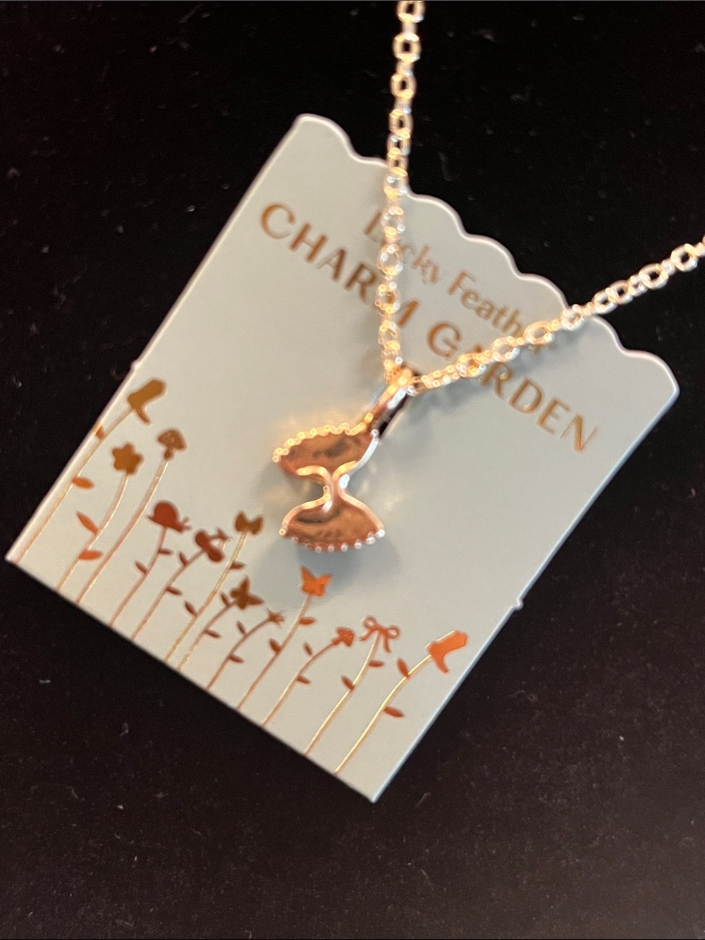 14k Gold Dipped Butterfly Necklace